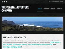 Tablet Screenshot of coastaladventureco.com